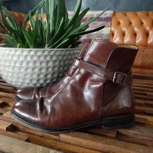 Vintage Ralph Lauren ankle brown boots